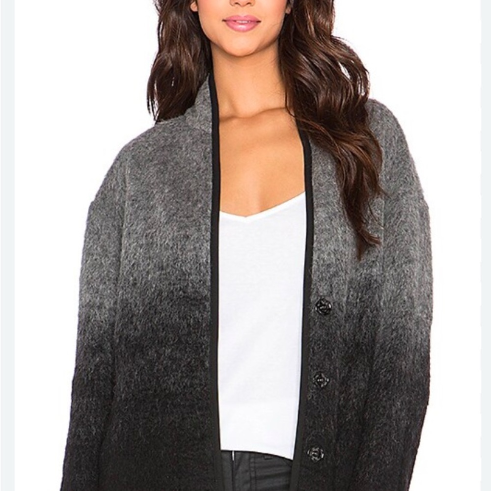Gray ombré travel jacket
